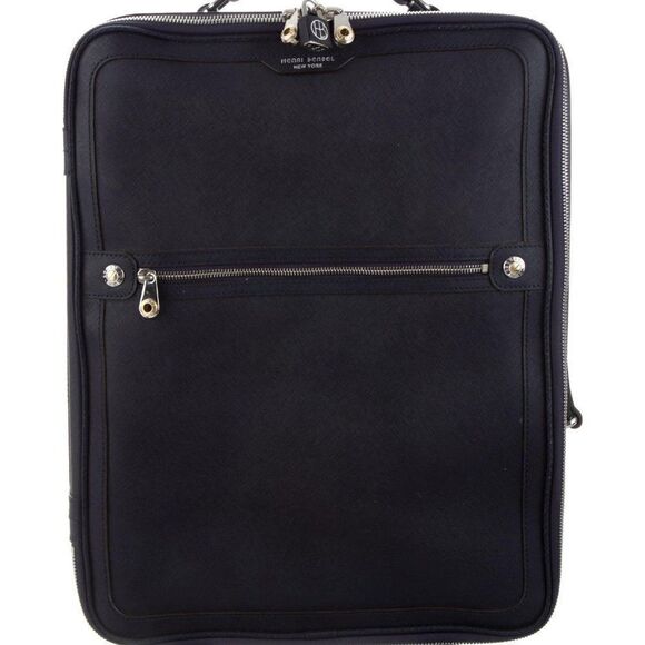Henri Bendel Suitcase Roller Bag/Carry on  - Navy - Picture 1 of 13